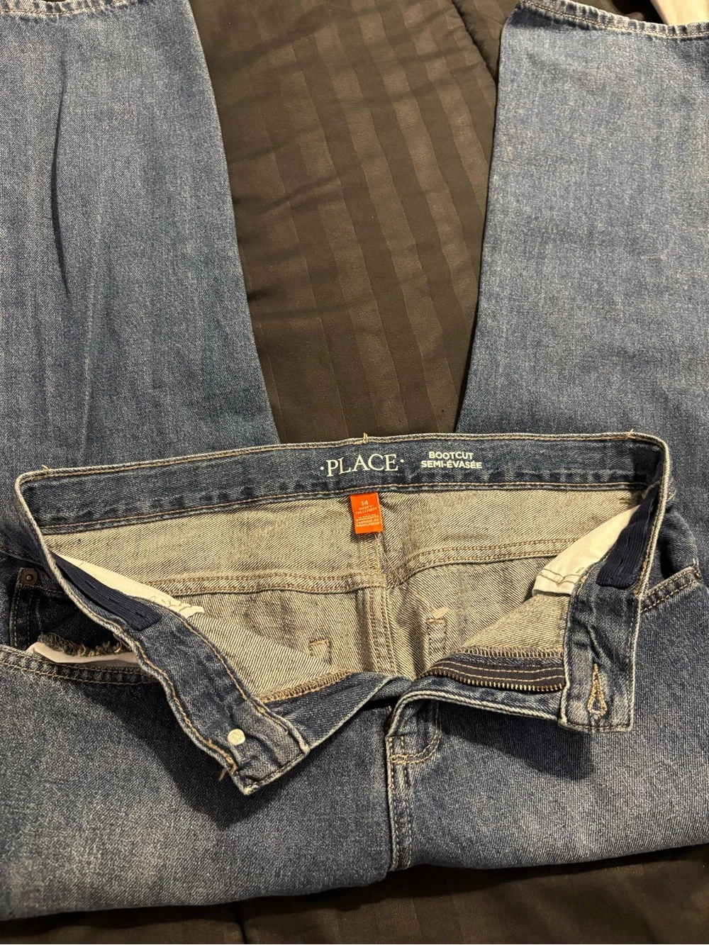 Children’s Place boys Blue Bootcut Jeans